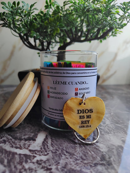 Frasco Bíblico – 130 Versículos para Cada Emoción - Dios Tiene una Palabra para Ti